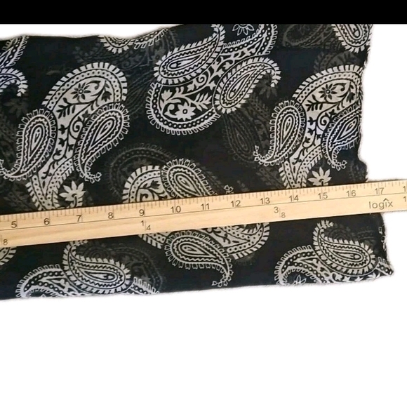 VTG Y2K Paisley Beaded Top ✨ Bling Party Girl Holiday New Year Glam Lined Barbie - Picture 9 of 13